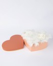 Forever rose white in heart